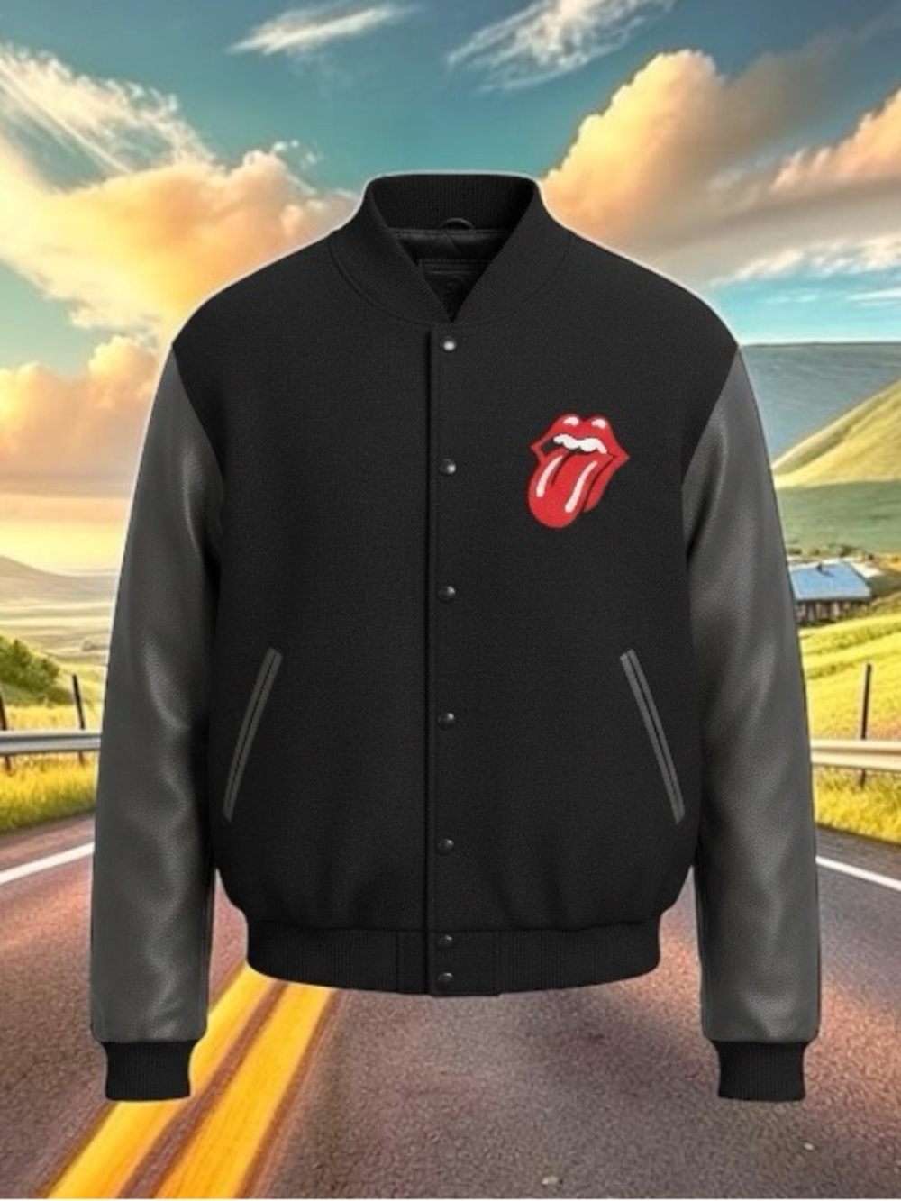 Vintage 1994 The Rolling Stones Voodoo Lounge Tour varsity jacket. #609/2000